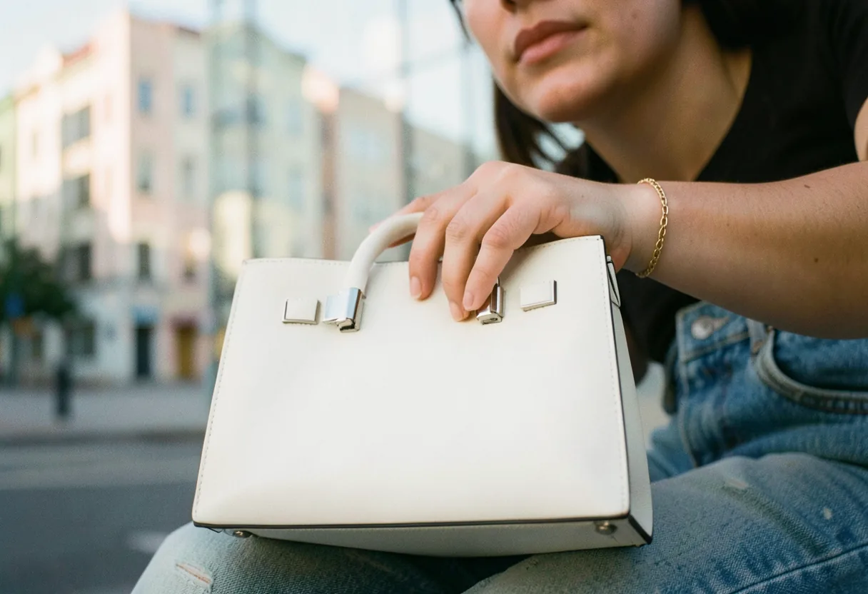 Designer Handbags White: Crisp & Versatile